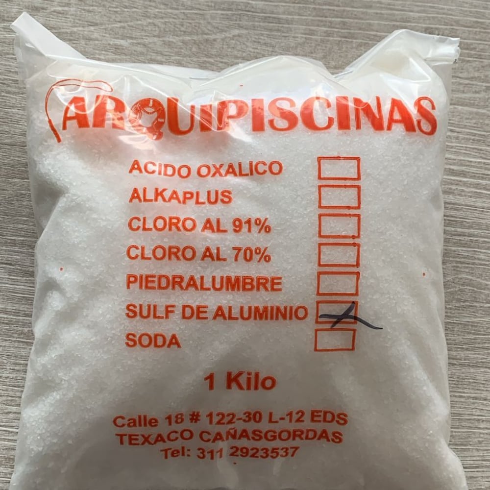 Sulfato de Aluminio